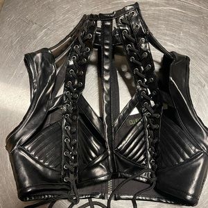 Rude Awakening Harness Bra Top